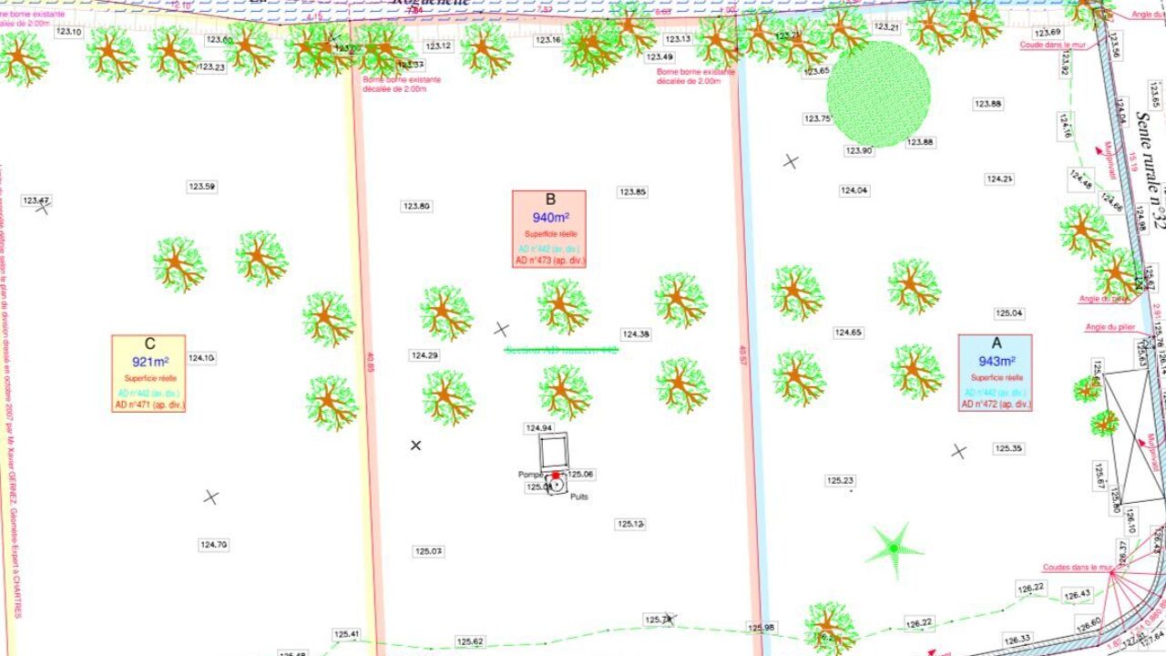 terrain 940 m2 à construire à Gasville-Oisème (28300)