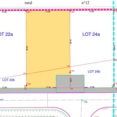 Terrain à construire 510 m²