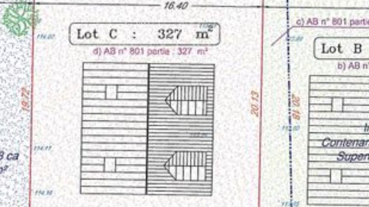 terrain 330 m2 à construire à Jouy (28300)