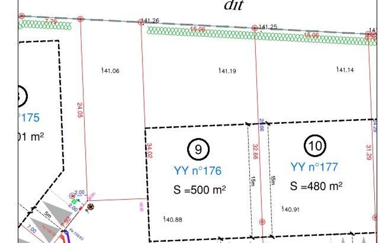 terrain 480 m2 à construire à Voves (28150)