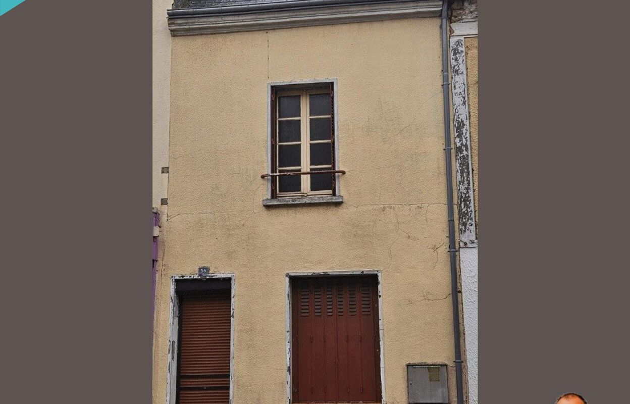 maison 3 pièces 54 m2 à vendre à Conlie (72240)