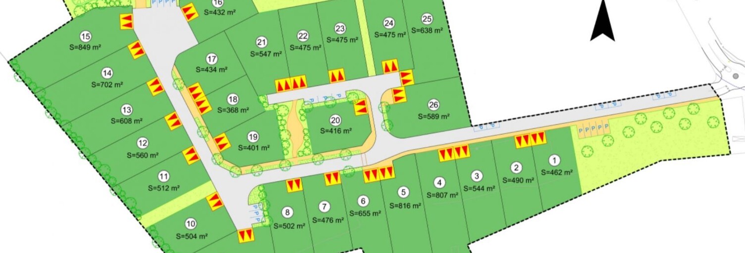 Terrain  807 m² à vendre à Aunay-sous-Crécy (28500)