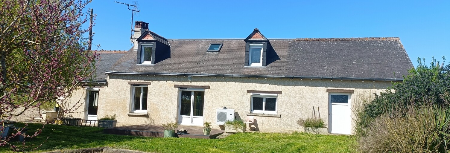 Maison 6 Pièces 130 m² à vendre à Dame-Marie-les-Bois (37110)