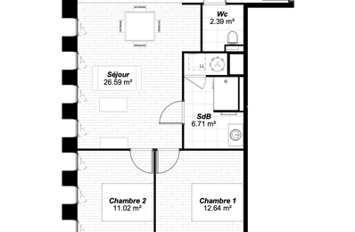 vente appartement 232 900 € à proximité de Gueux (51390)