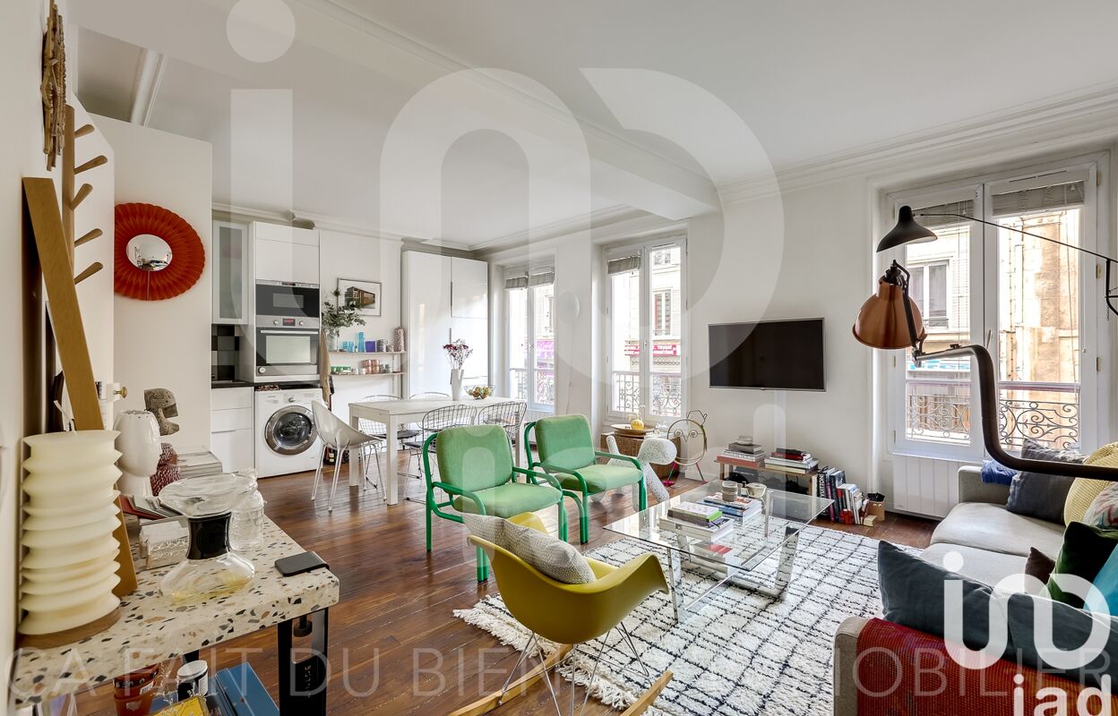 appartement 2 pièces 42 m2 à vendre à Paris 18 (75018)