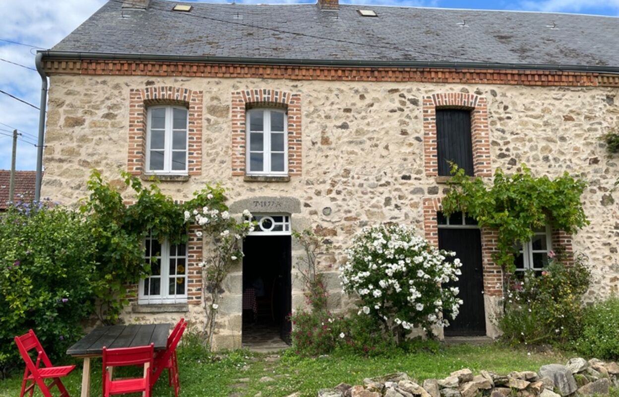 maison 4 pièces 78 m2 à vendre à Fleurat (23320)