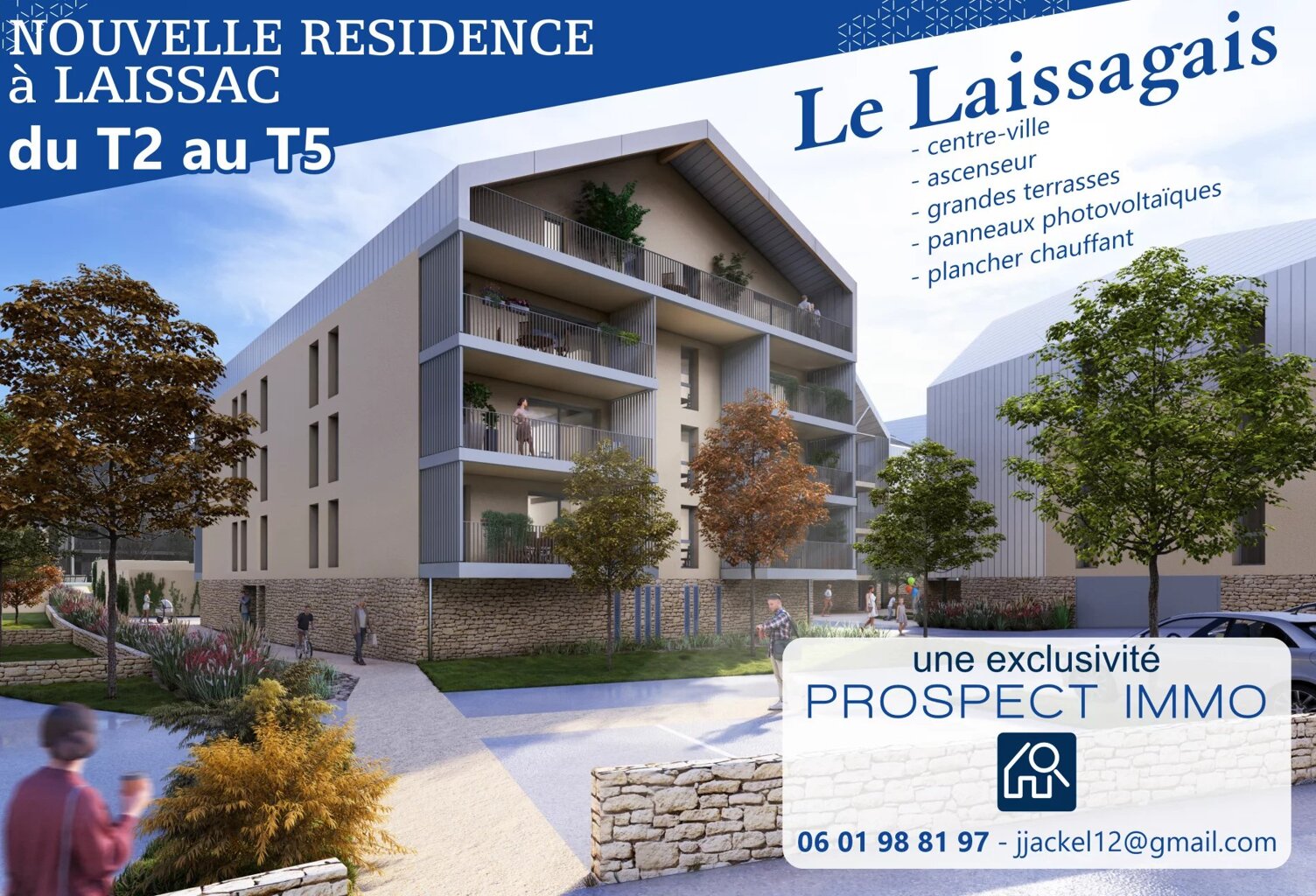Appartement type 3 avec grande terrasse — photo 1