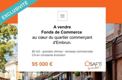 vente commerce 95 000 € à proximité de Orcières (05170)