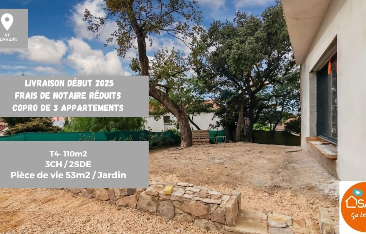 appartement 4 pièces 110 m2 à vendre à Saint-Raphaël (83530)