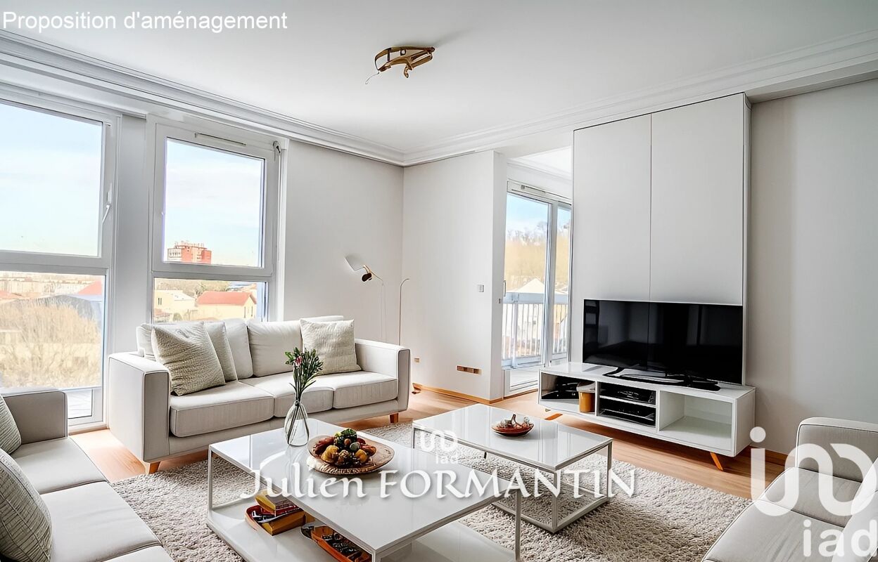 appartement 3 pièces 66 m2 à vendre à Pantin (93500)