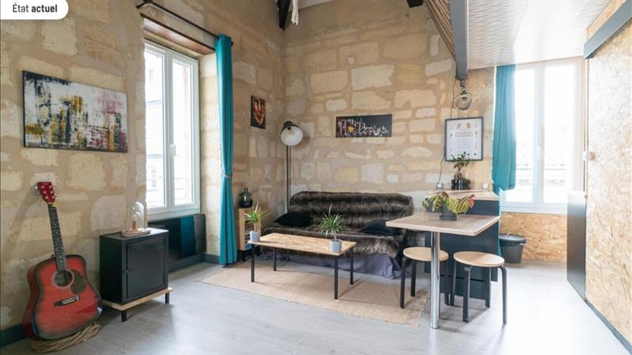 appartement 2 pièces 28 m2 à vendre à Bordeaux (33000)