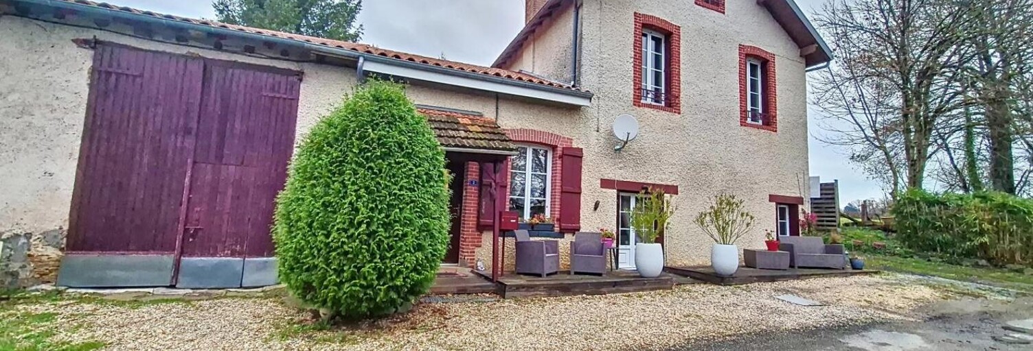 Maison 5 Pièces 121 m² à vendre à Saint-Ouen-sur-Gartempe (87300)