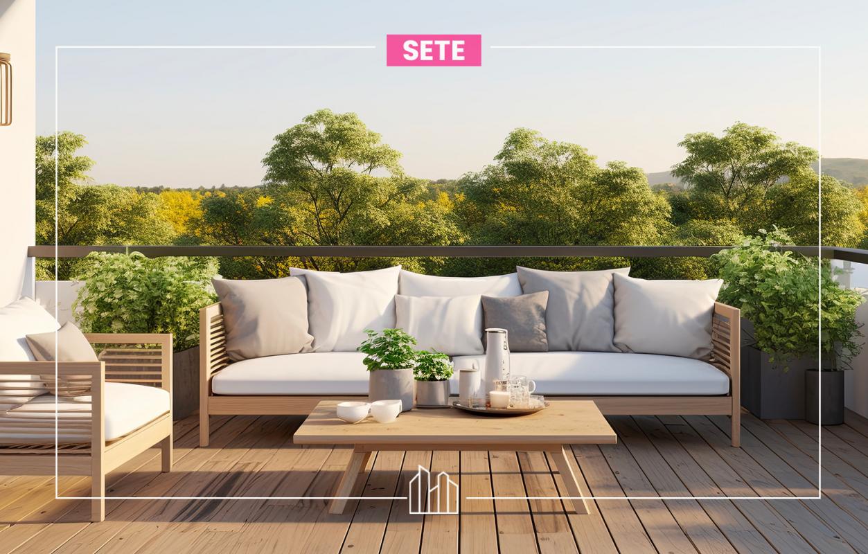 Appartement  T3 à vendre Sète 34200