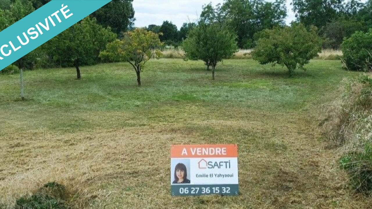 terrain  pièces 1373 m2 à vendre à Brion (49250)