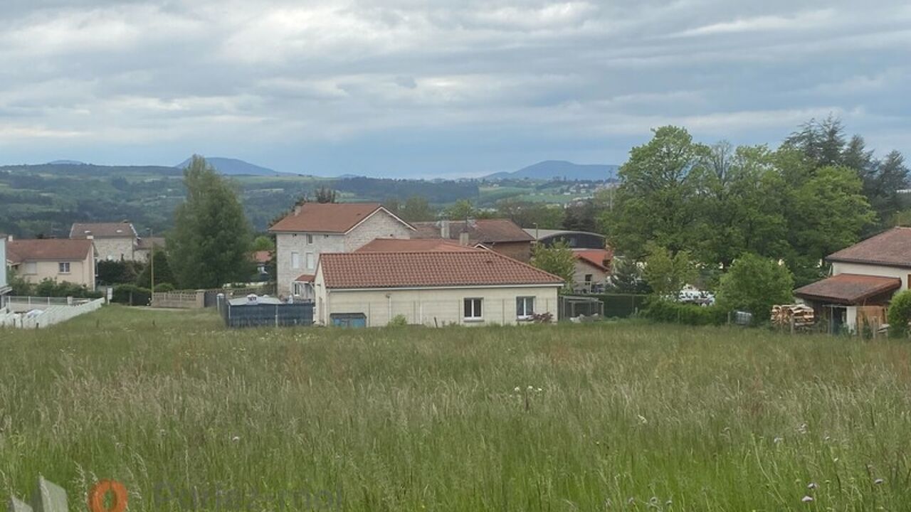 terrain  pièces 1060 m2 à vendre à Les Villettes (43600)