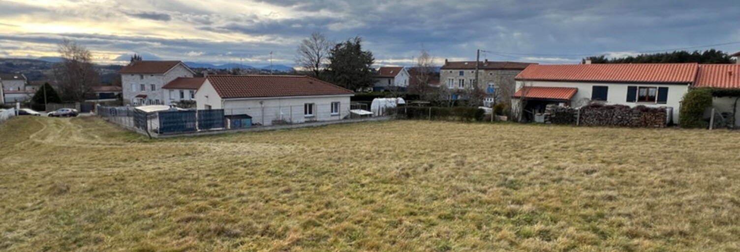 Terrain  1300 m² à vendre à Les Villettes (43600)