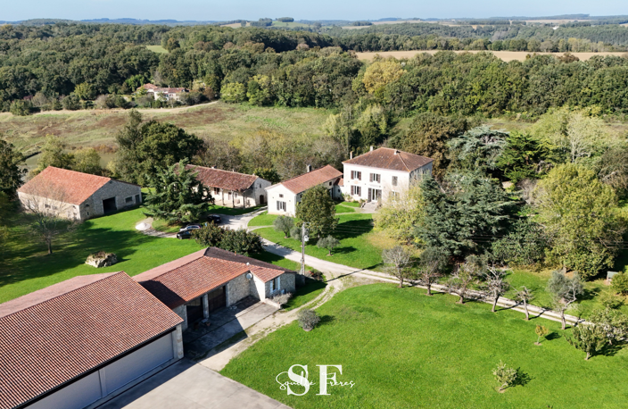 NORD AGEN - ENSEMBLE IMMOBILIER AVEC 100 HA DE TERRES — photo 3