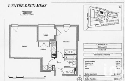 vente appartement 115 000 € à proximité de Montussan (33450)