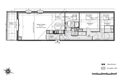 vente appartement 339 000 € à proximité de Roche (38090)