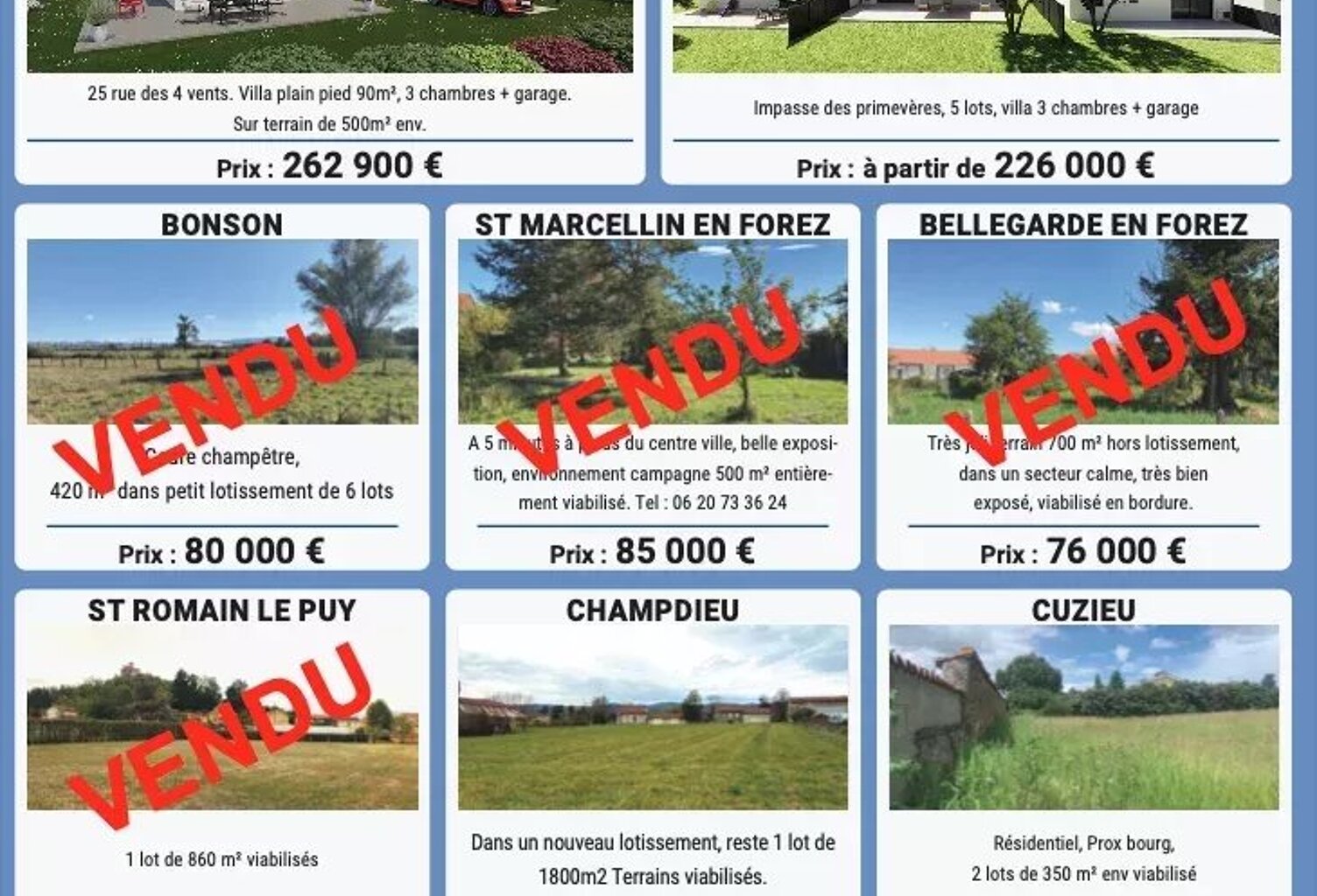 TERRAIN À VENDRE — photo 1