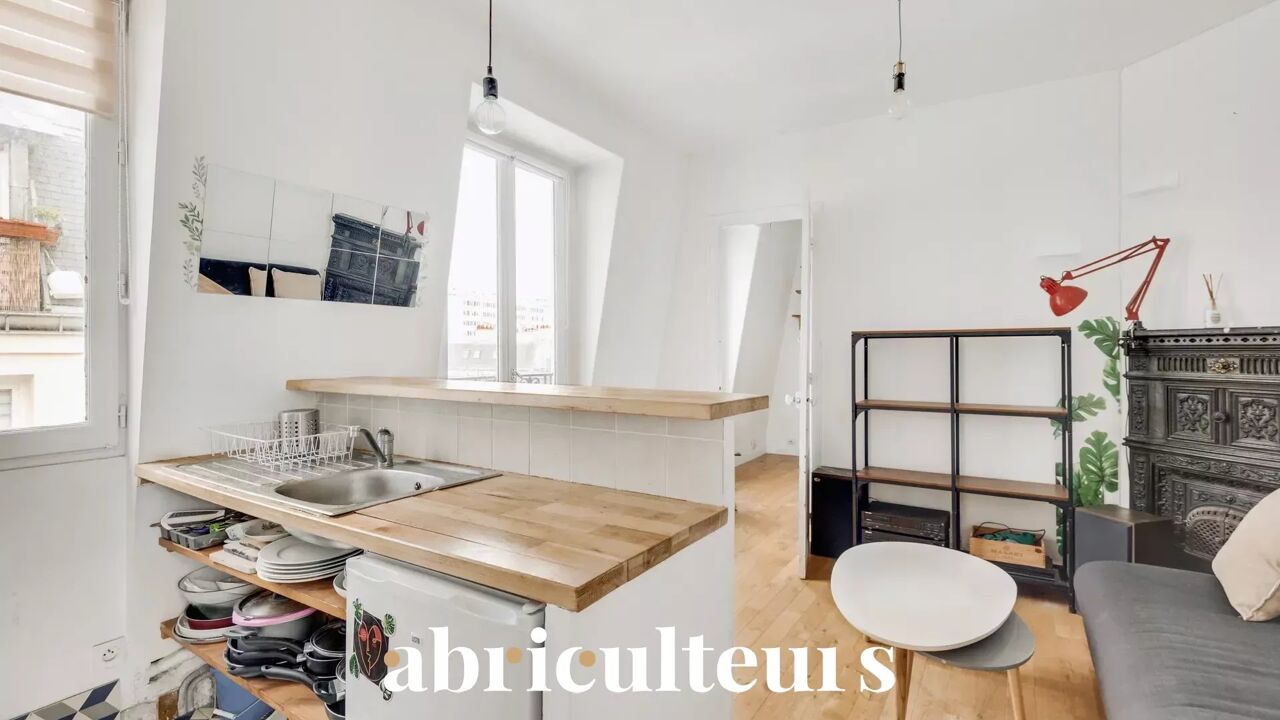 appartement 1 pièces 26 m2 à vendre à Paris 18 (75018)