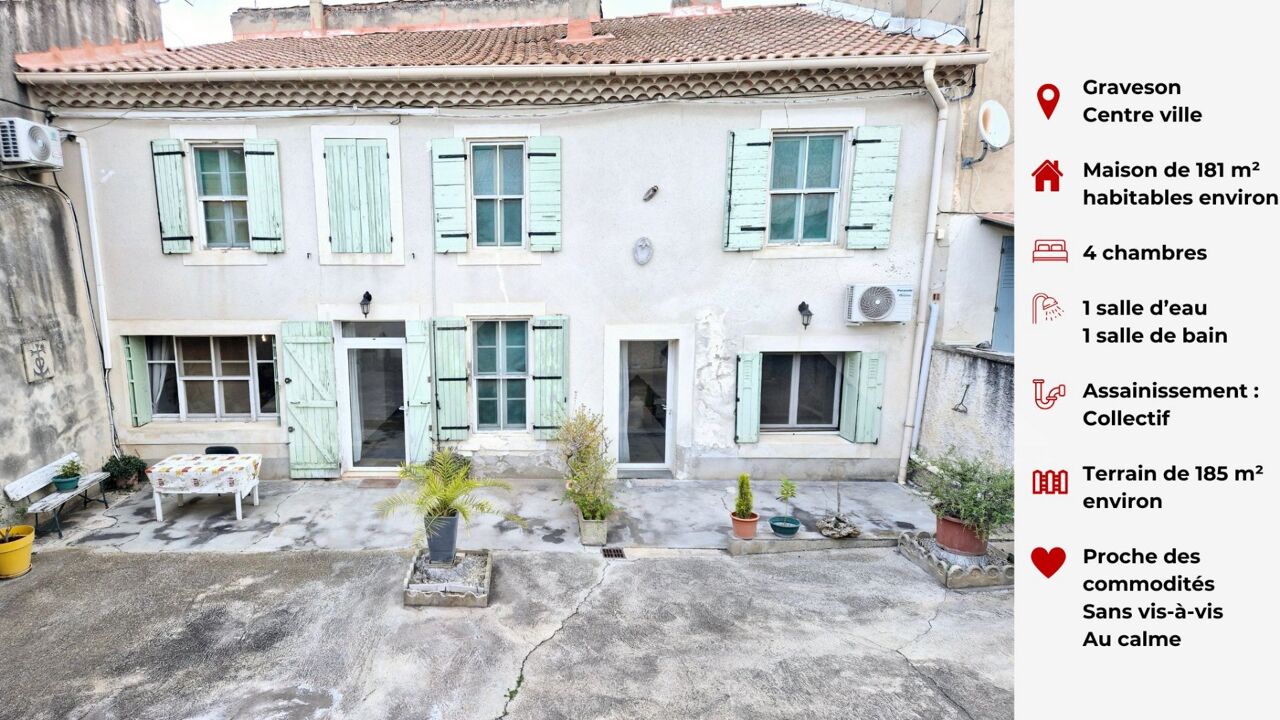 maison 7 pièces 181 m2 à vendre à Graveson (13690)