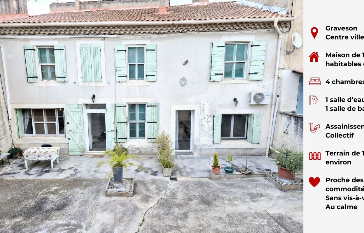 maison 7 pièces 181 m2 à vendre à Graveson (13690)