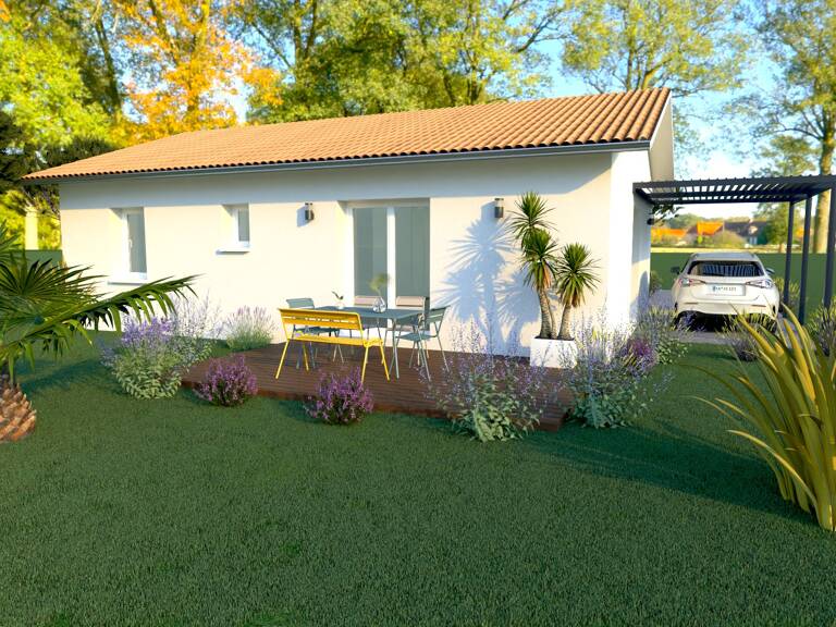 Maison Neuve+ terrain à saugnac et Cambran  — photo 1