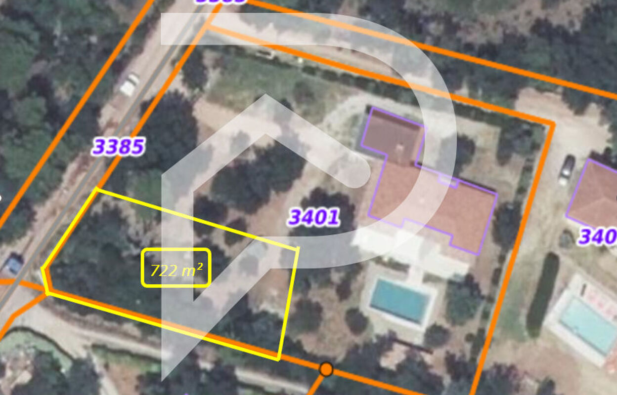 terrain  pièces 722 m2 à vendre à Le Cannet-des-Maures (83340)