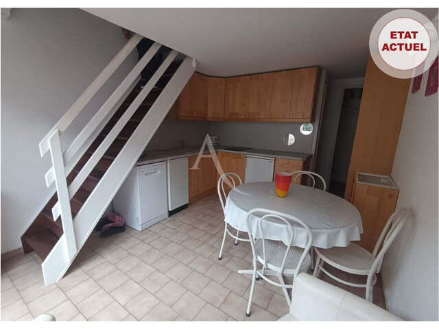 Frontignan plage - Maison T3 de 31M², avec terrasse de 25M² et stationnement — photo du bien