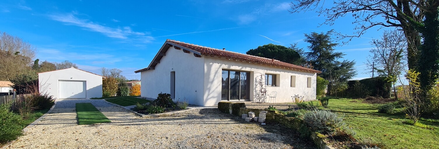 Maison 5 Pièces 125 m² à vendre à Romegoux (17250)