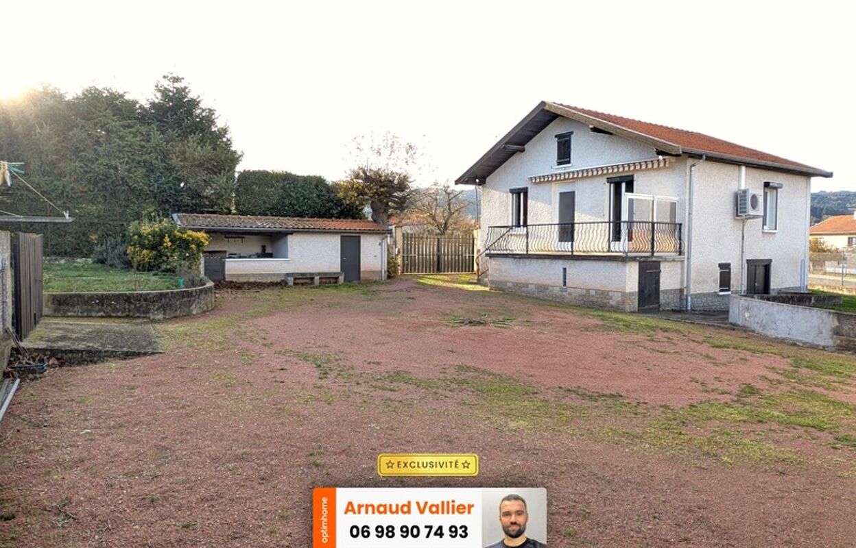 maison 3 pièces 57 m2 à vendre à Saint-Alban-les-Eaux (42370)