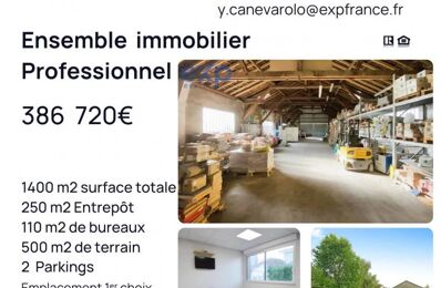 vente local industriel 386 720 € à proximité de La Sauve (33670)