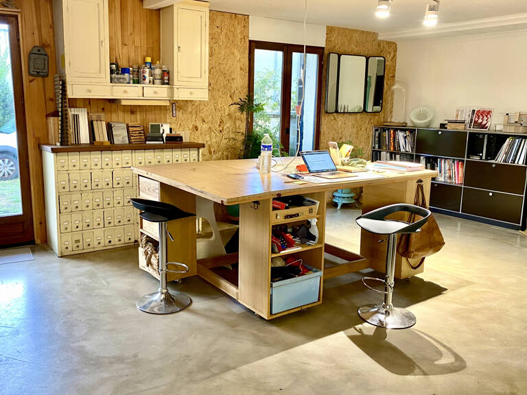 BUREAUX ET HABITATION GARAGE JARDIN — photo 1