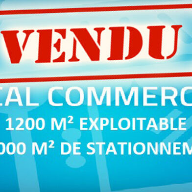 Commerce 1200 m²