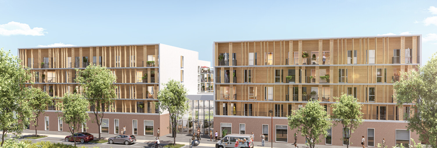 Appartement neuf T1, T2, T3 Pièce 33 à 62 m² à vendre à Troyes (10000)