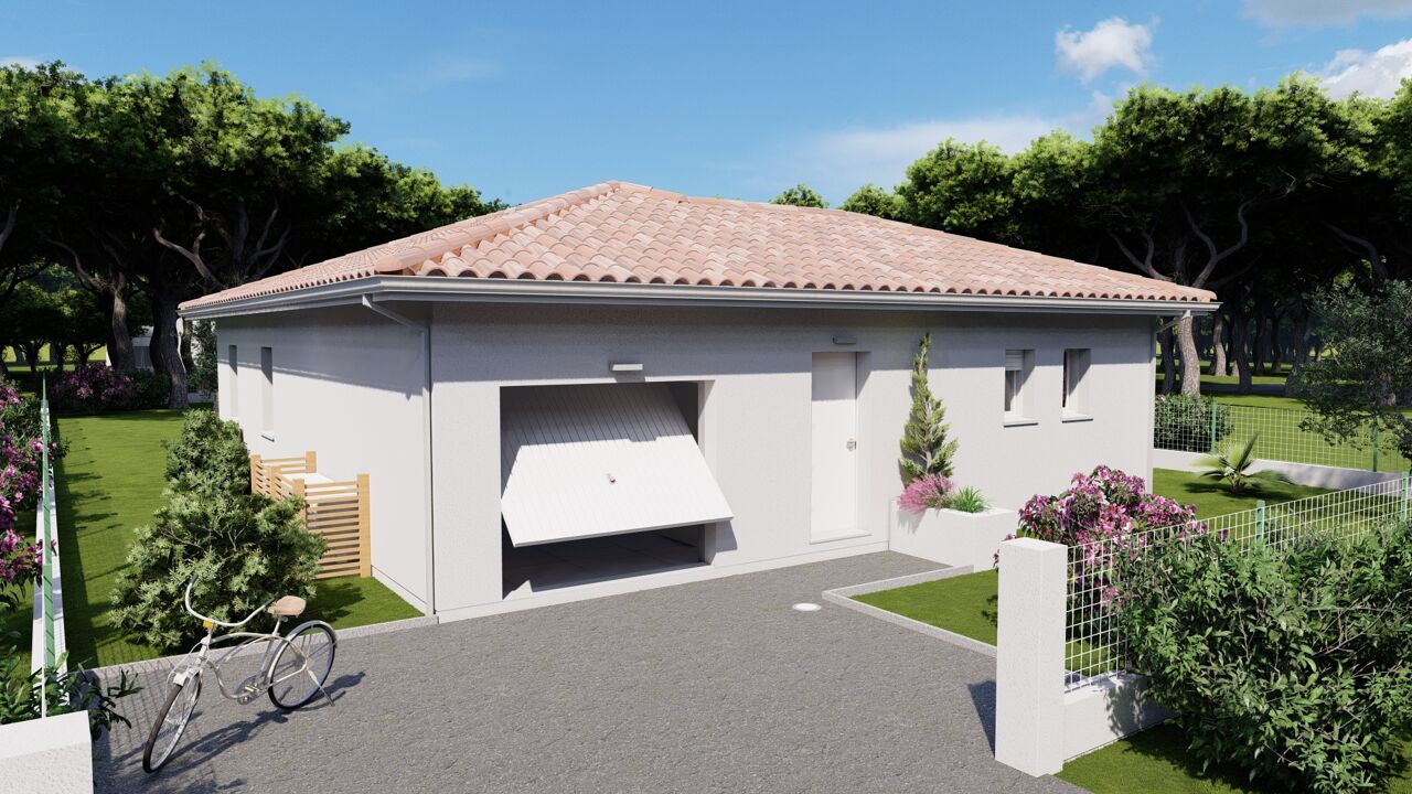 maison 87 m2 à construire à Saint-Sever (40500)