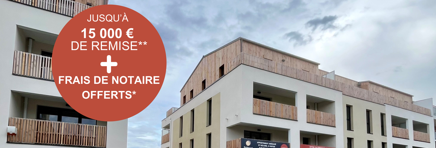 Appartement neuf T3, T4 Pièce 55 à 93 m² à vendre à La Chapelle-sur-Erdre (44240)