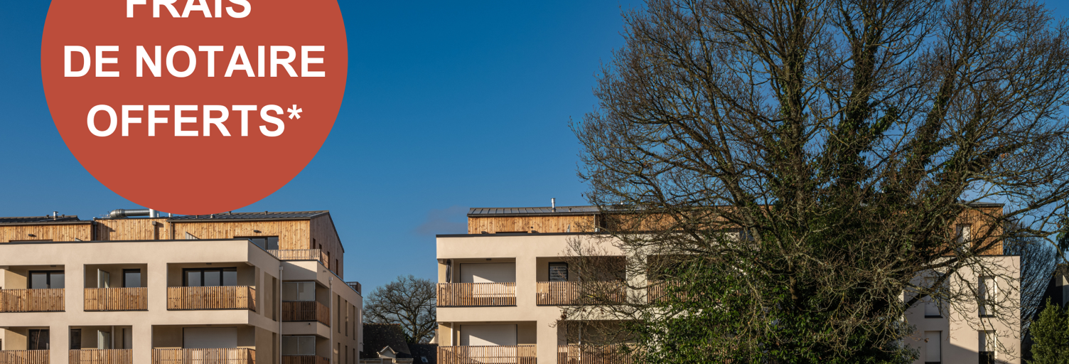 Appartement neuf T3, T4 Pièce 58 à 93 m² à vendre à La Chapelle-sur-Erdre (44240)