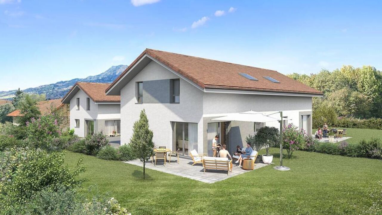 maison neuf T4, T5 pièces 100 à 124 m2 à vendre à Marcellaz (74250)