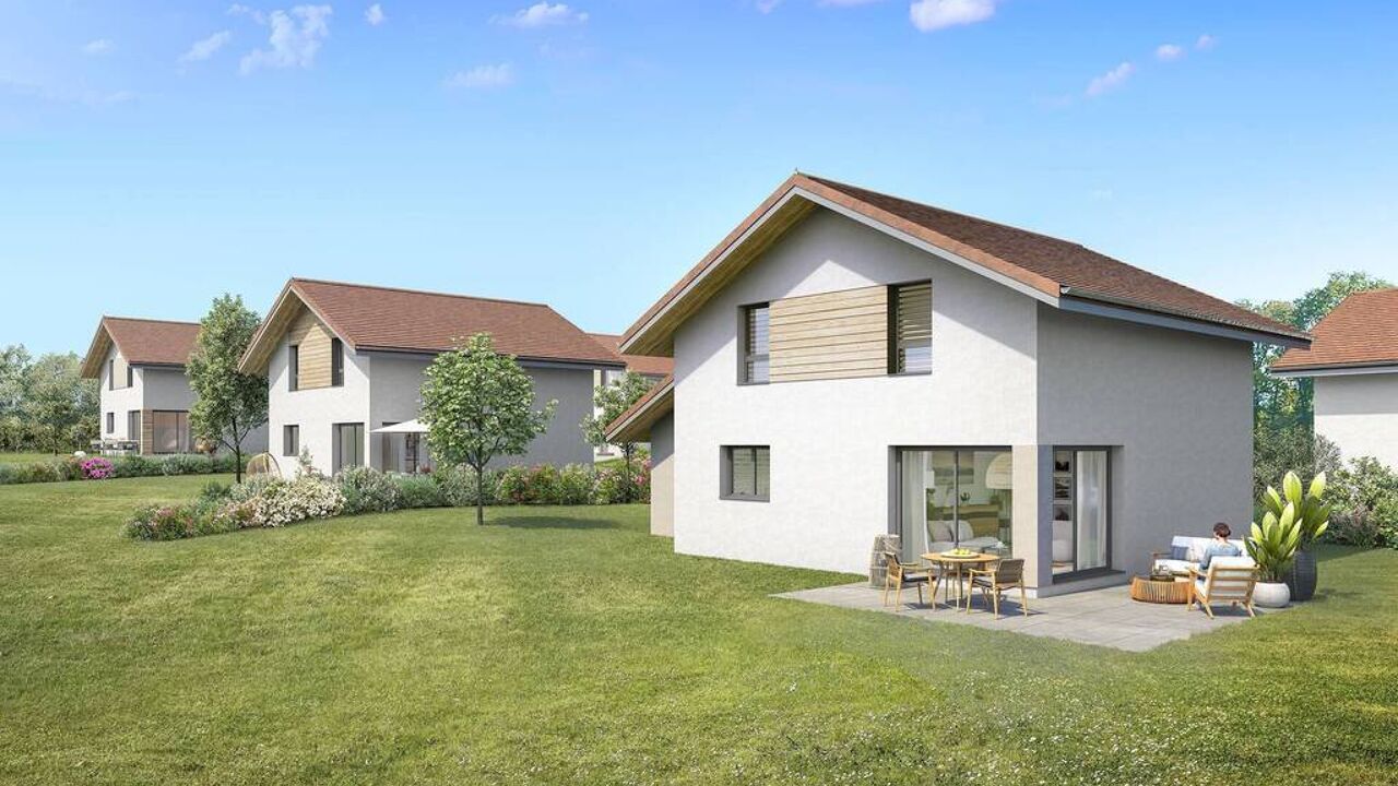 maison neuf T4, T5 pièces 100 à 116 m2 à vendre à Bloye (74150)