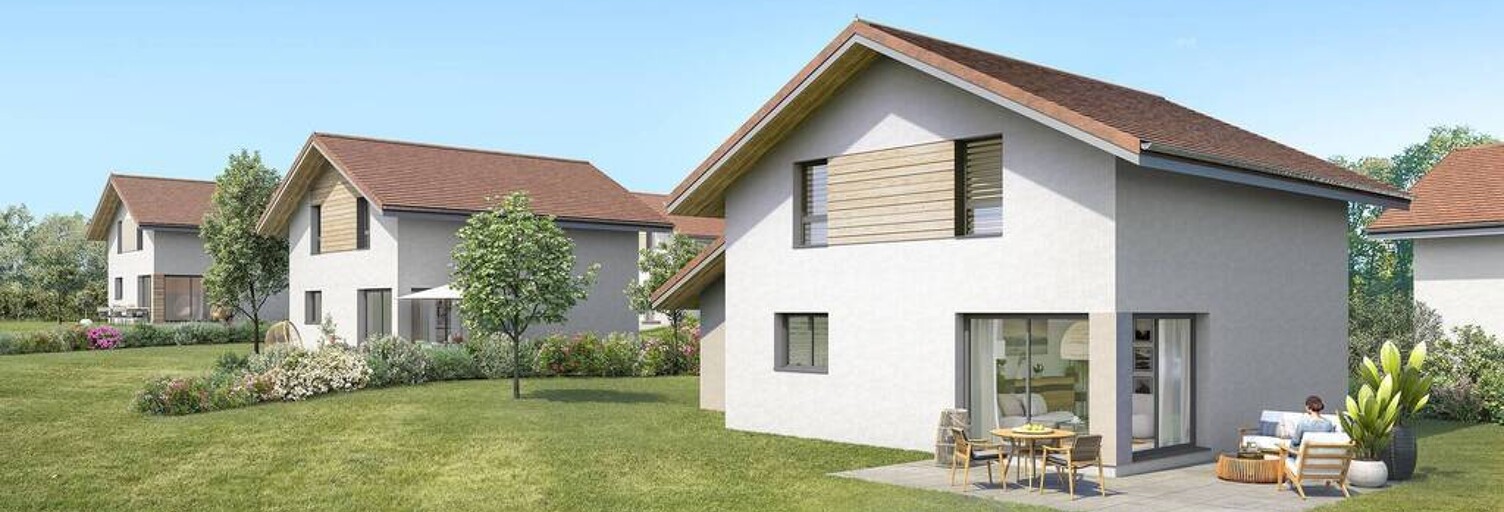 Maison neuf T4, T5 Pièce 100 à 116 m² à vendre à Bloye (74150)