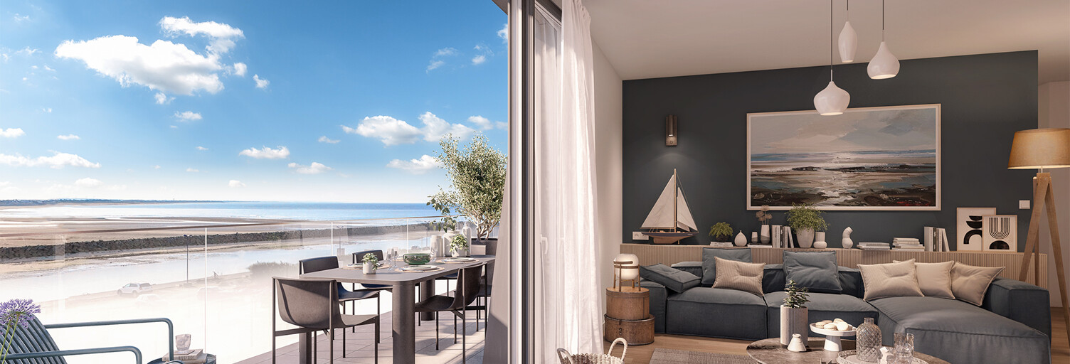 Appartement 2 Pièces 43 m² à vendre à Barneville-Carteret (50270)