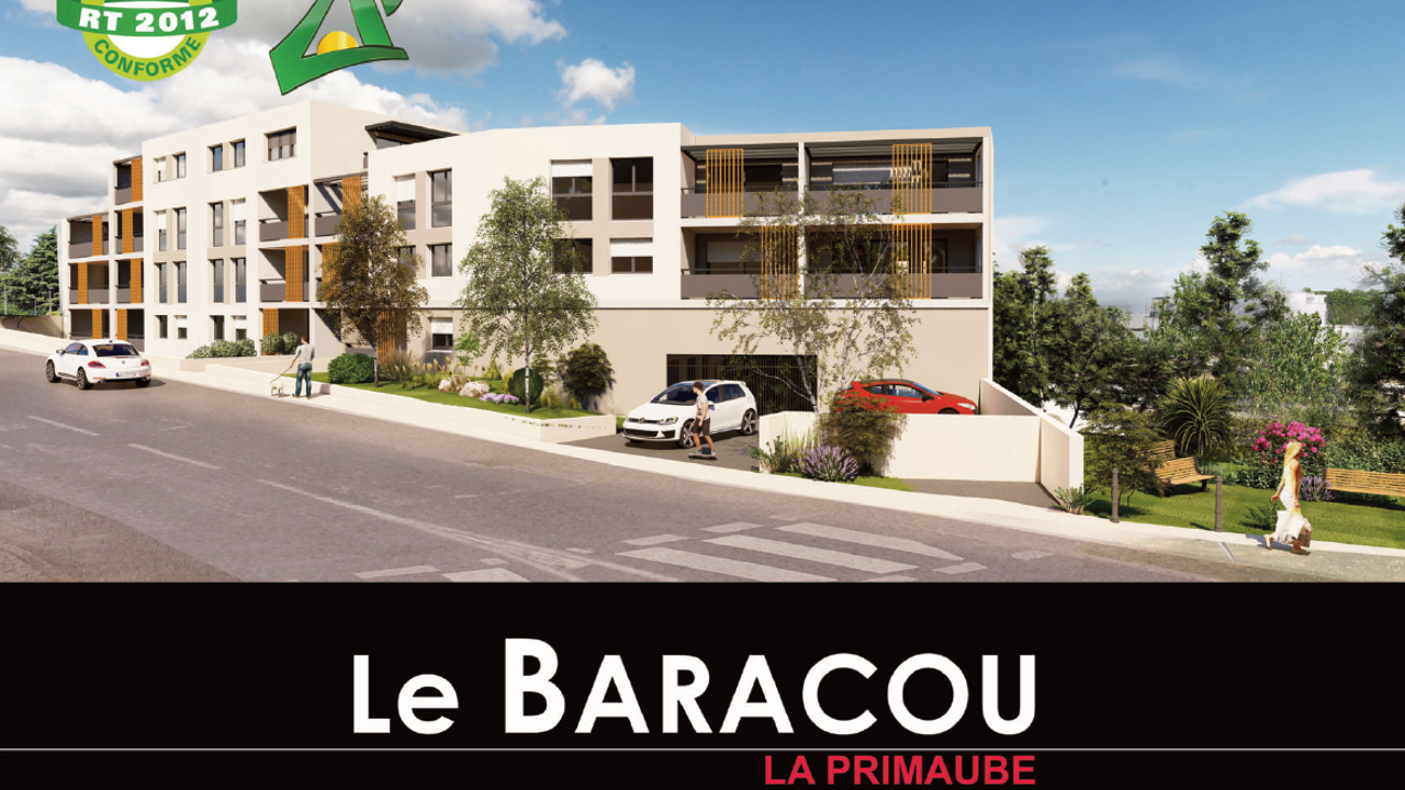 appartement neuf T2, T3, T4 pièces 40 à 80 m2 à vendre à Luc-la-Primaube (12450)