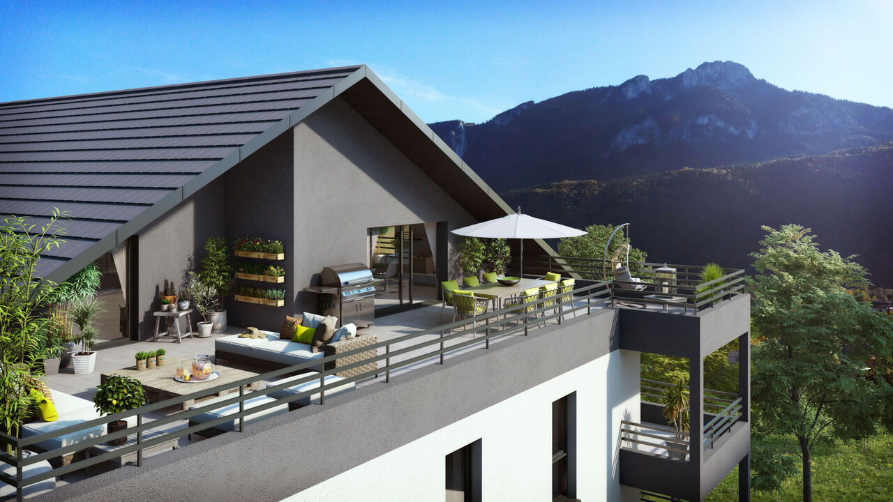 appartement neuf T2, T4 pièces 44 à 89 m2 à vendre à Bonneville (74130)