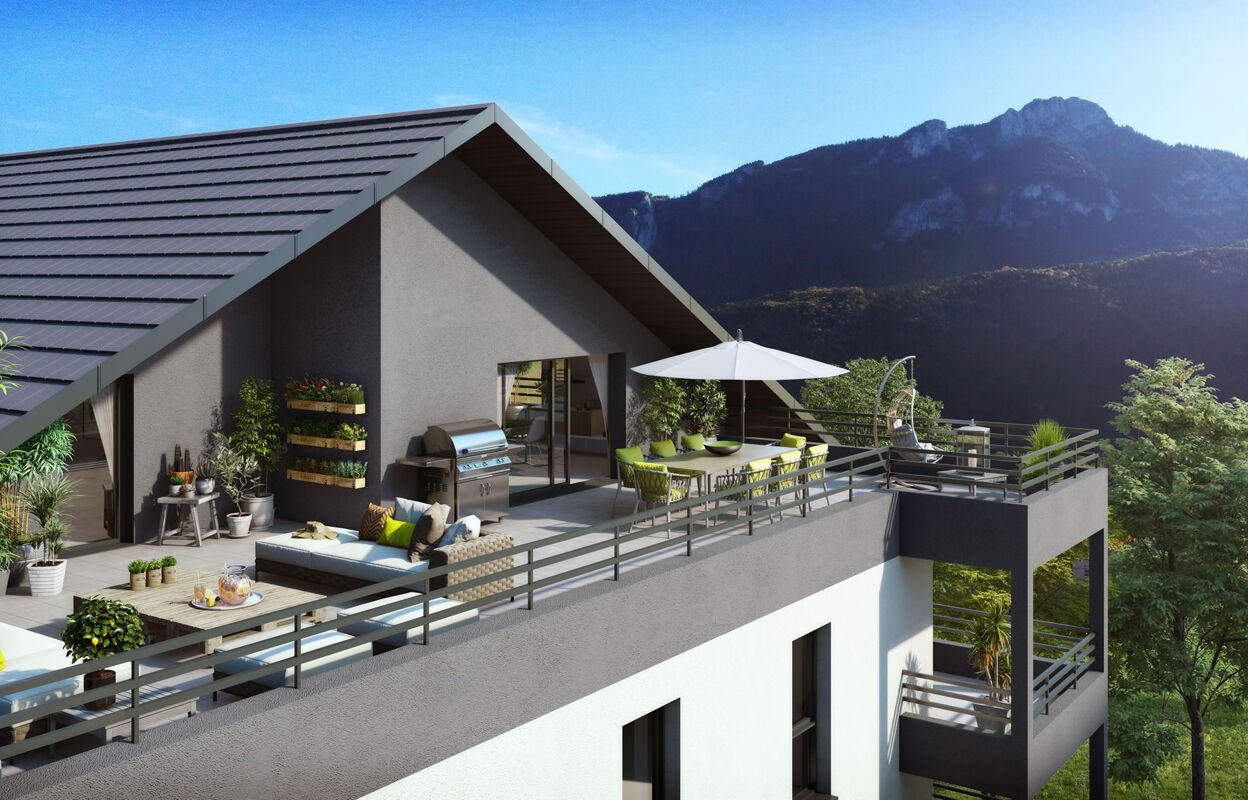 appartement neuf T2, T4 pièces 44 à 89 m2 à vendre à Bonneville (74130)