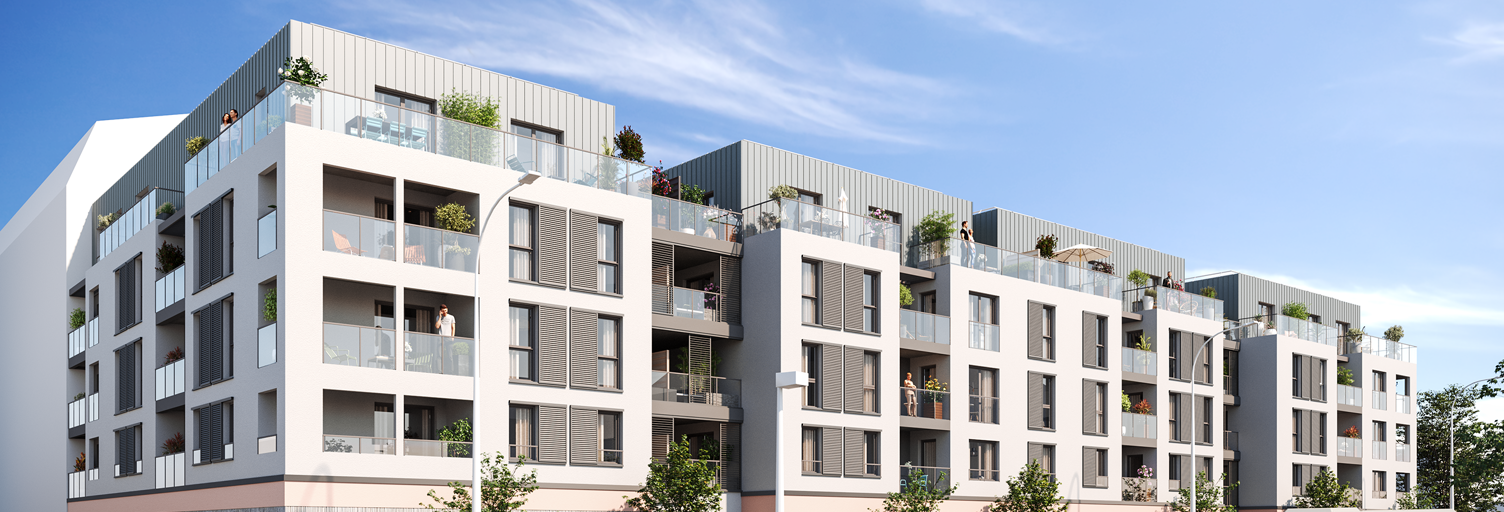 Appartement neuf T1, T2, T3 Pièce 25 à 90 m² à vendre à Villefranche-sur-Saône (69400)