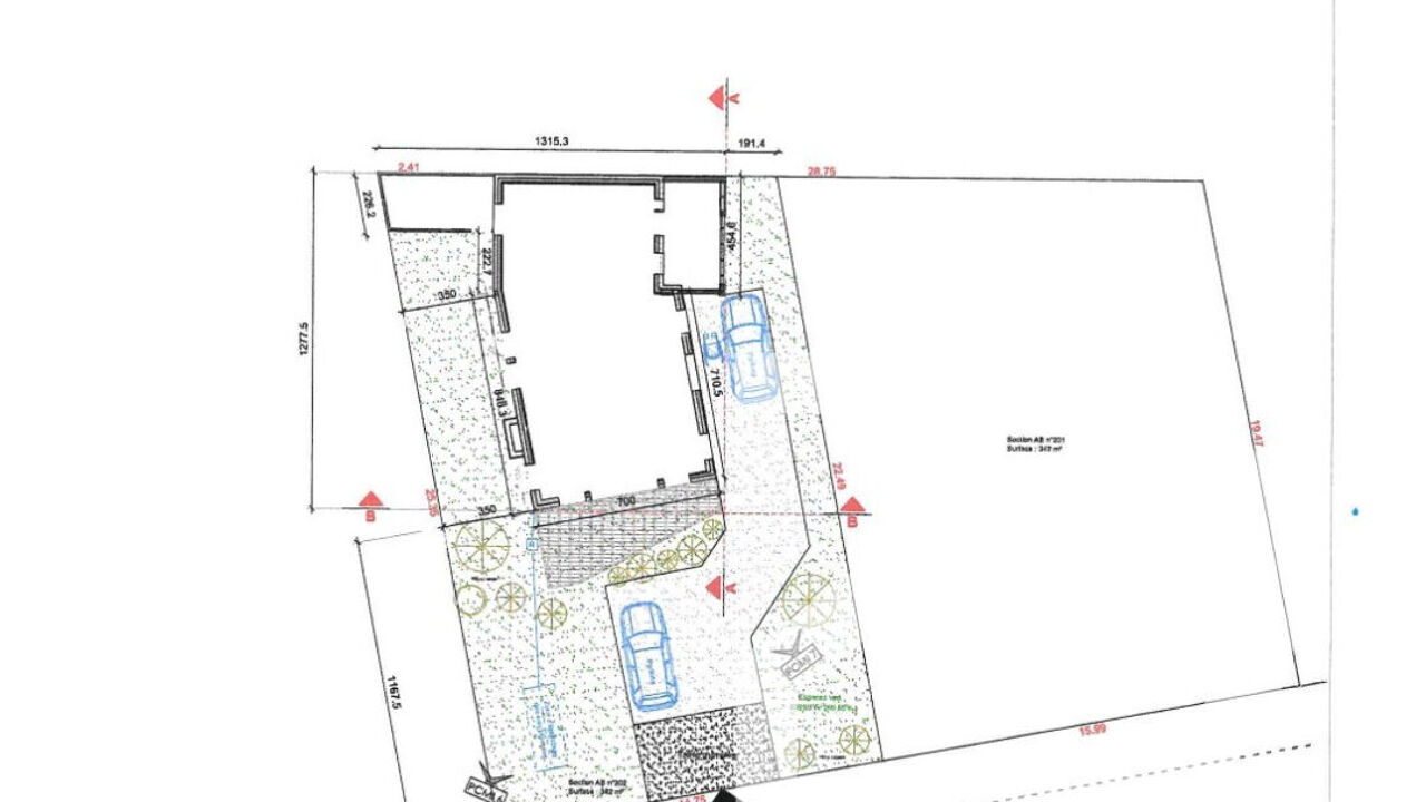 terrain  pièces 342 m2 à vendre à Petit-Caux (76370)