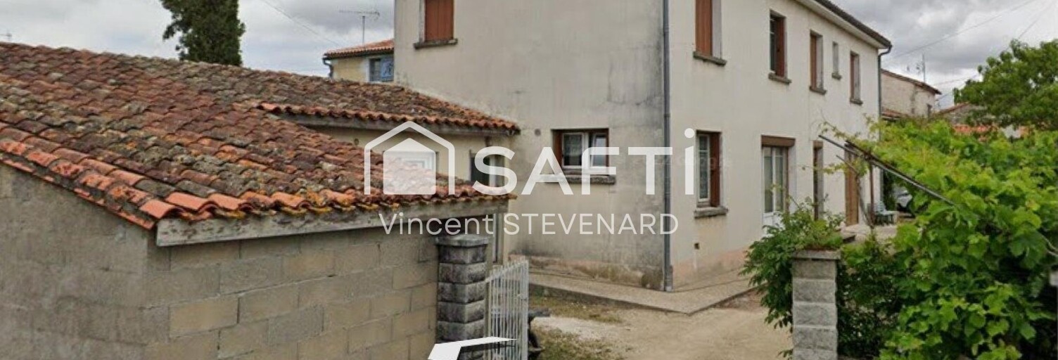 Maison 5 Pièces 151 m² à vendre à Villognon (16230)