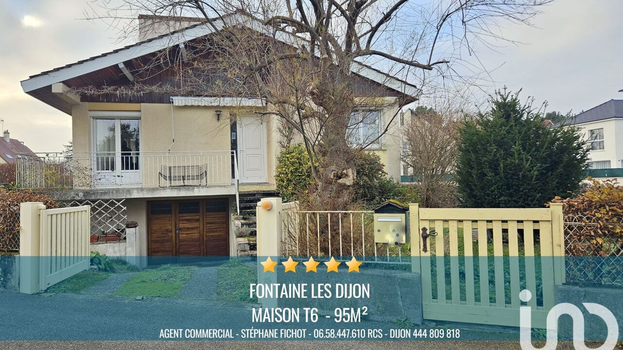 maison 6 pièces 95 m2 à vendre à Fontaine-Lès-Dijon (21121)